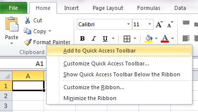 Pievienot-Excel-Quick-Access-no-ribbon